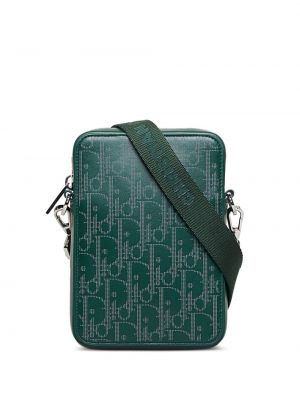 Чанта Christian Dior зелено