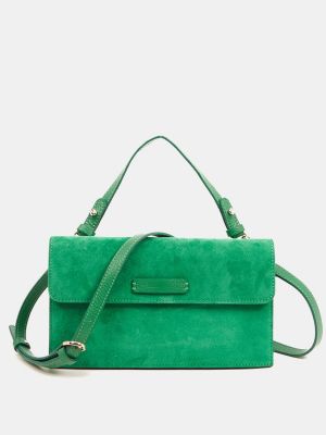 Кожаная сумка Abbacino зеленая
