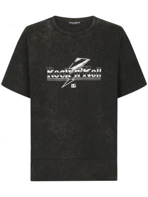 T-shirt con stampa Dolce & Gabbana