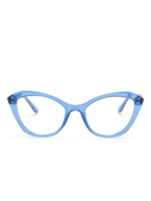 Прозрачни очила Karl Lagerfeld синьо