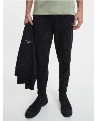 Tepláková súprava Calvin Klein Jeans čierna