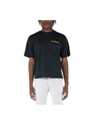 T-shirt mit rundem ausschnitt A Paper Kid schwarz