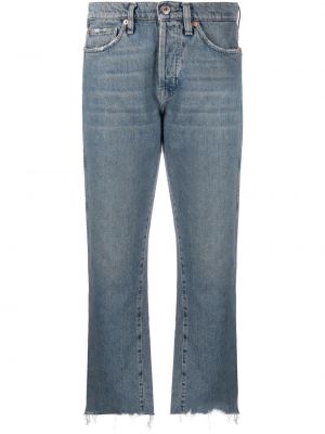 Укороченные джинсы 3x1, синий