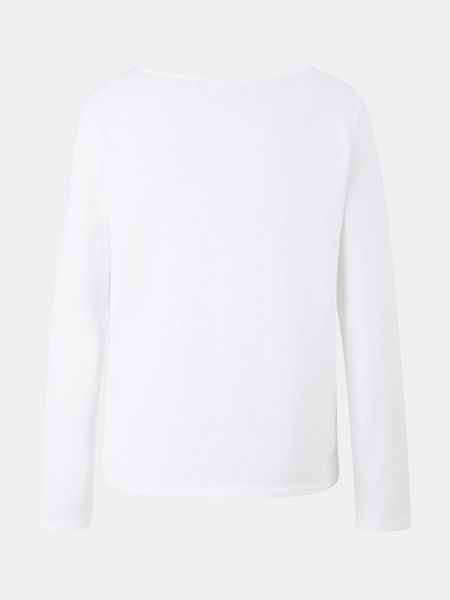 T-shirt manches longues Comma Casual Identity blanc