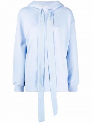 Oversized φούτερ με κουκούλα με σχέδιο Patou μπλε