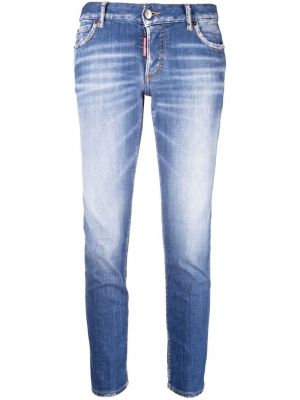 Skinny jeans Dsquared2 blau