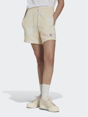 Sportske kratke hlače bootcut Adidas narančasta