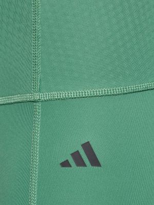 Legingi Adidas Performance zaļš