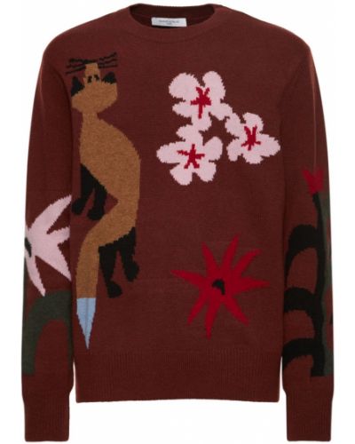 Sweter wełniany Maison Kitsune