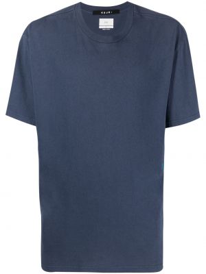 T-shirt aus baumwoll mit print Ksubi blau