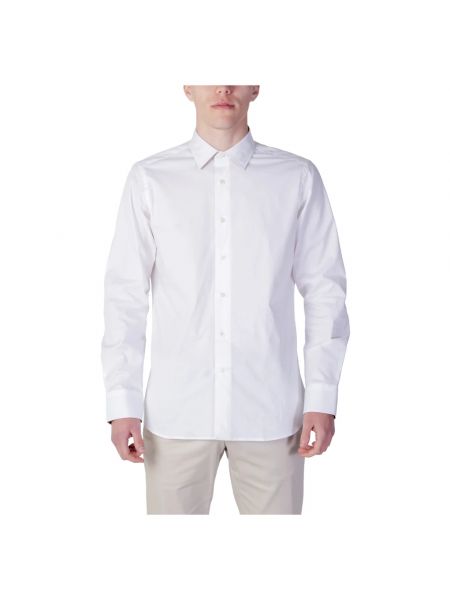 Hemd aus baumwoll Alviero Martini 1a Classe weiß