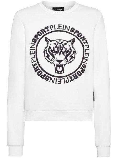 Sport sweatshirt Plein Sport hvid