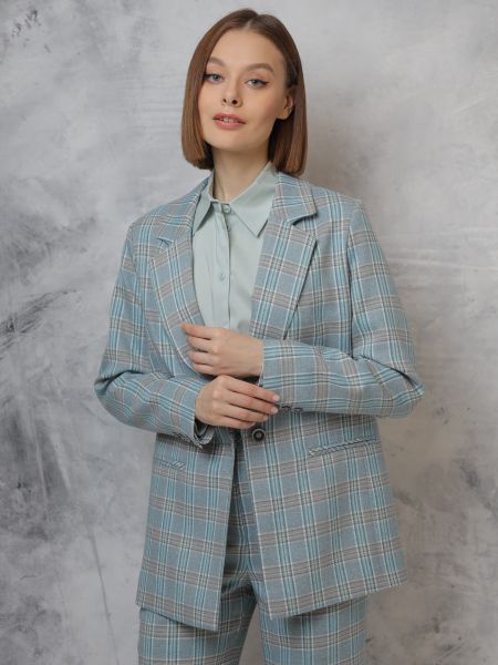 Голубой пиджак Vladi Collection