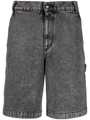 Shorts en jean A-cold-wall* noir
