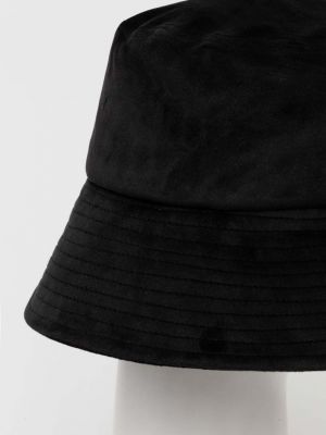 Welurowy kapelusz Juicy Couture czarny