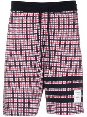 Kratke hlače s karirastim vzorcem iz žakarda Thom Browne