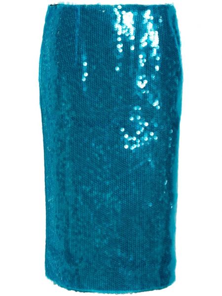 Midi sukňa 16arlington modrá