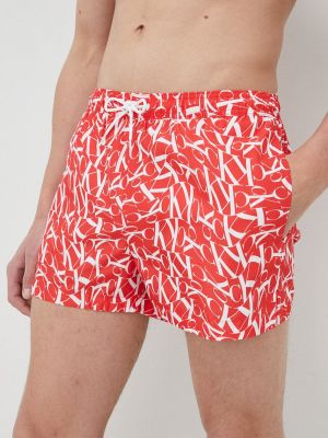 Kratke hlače Calvin Klein crvena