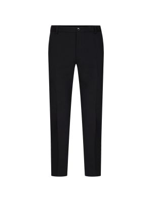 Pantaloni de lână Calvin Klein negru