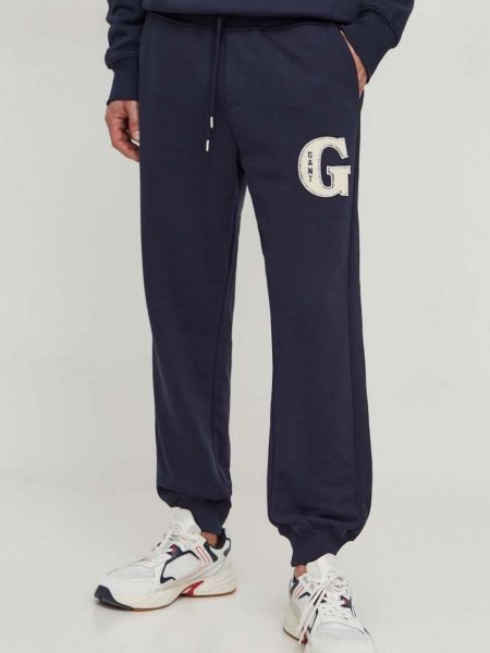 Sportovní kalhoty s aplikacemi Gant