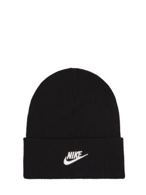 Bavlnená čiapka Nike čierna