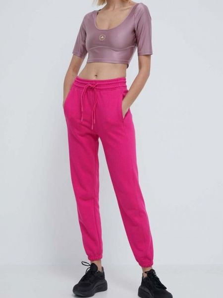 Спортивные штаны Adidas By Stella Mccartney розовые
