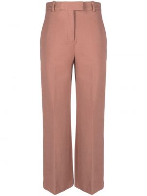 Памучни прав панталон Circolo 1901 розово