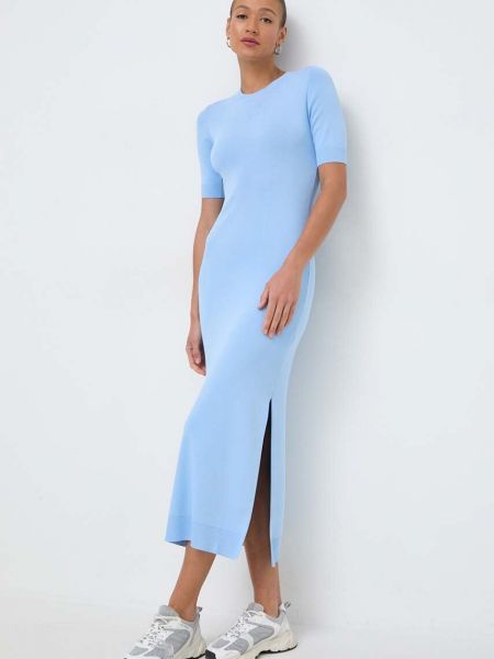Hosszú ruha Armani Exchange kék