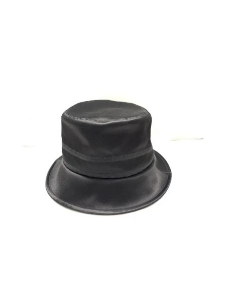 Sombrero de seda Dior Vintage negro