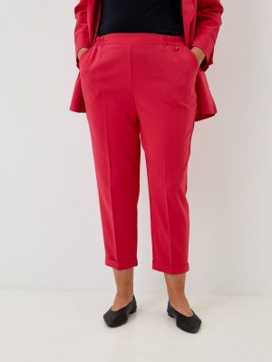 Розовые прямые брюки Rinascimento