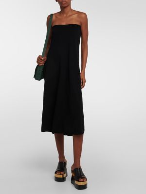 Μίντι φόρεμα Lisa Yang μαύρο