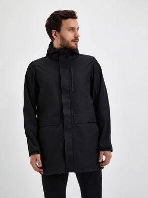 Утепленная демисезонная куртка Mascotte черная