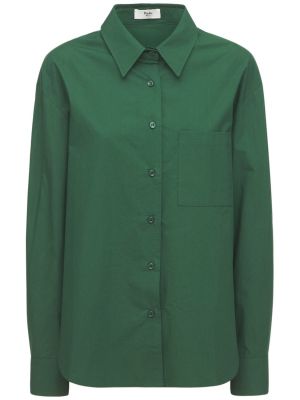 Camicia di cotone The Frankie Shop Verde