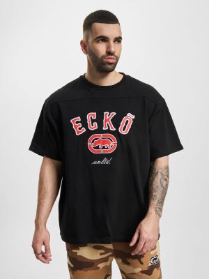 Polo majica Ecko Unltd. črna