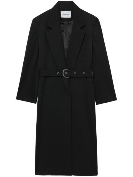 Класическо палто Low Classic черно