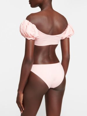 Bikini de cintura baja Giambattista Valli rosa