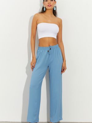 Spodnie relaxed fit Cool & Sexy niebieskie