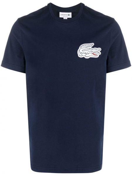 T-shirt Lacoste blå