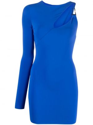 Μini φόρεμα από ζέρσεϋ Patrizia Pepe μπλε