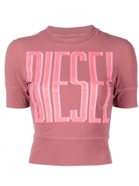 T-shirt Diesel rosa