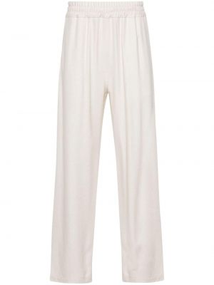 Pantaloni di lino Gcds bianco