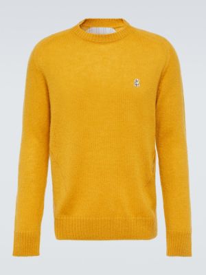 Jersey de lana de tela jersey Undercover amarillo