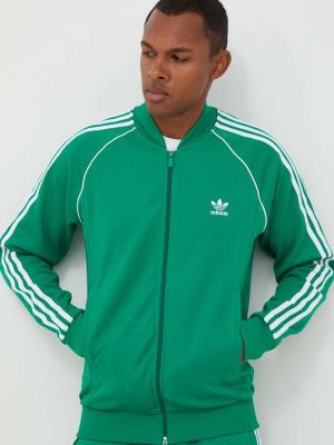 Bluza rozpinana Adidas Originals zielona