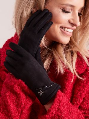 Γάντια Fashionhunters μαύρο