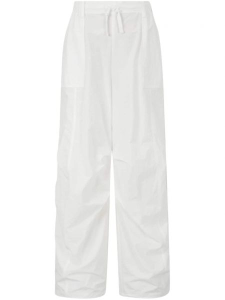 Pantaloni cu croială lejeră Studio Tomboy alb