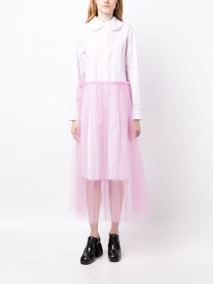 Sukienka midi z siateczką Noir Kei Ninomiya