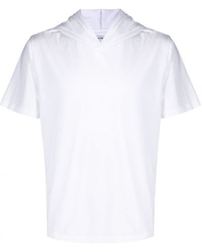Camiseta con capucha Bottega Veneta blanco