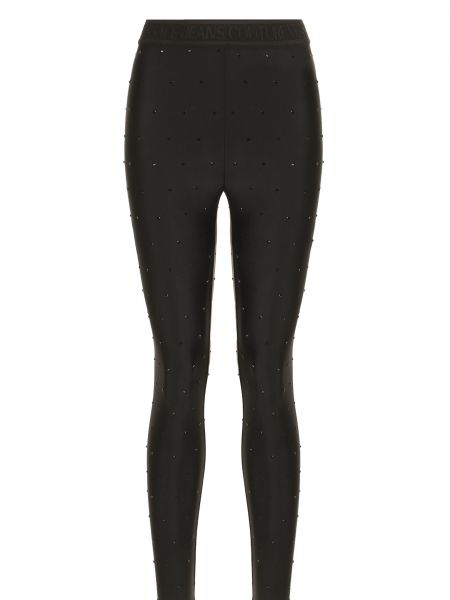 Черные спортивные штаны Versace Jeans Couture