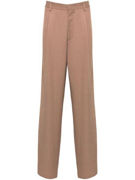 Pantalon plissé Lardini marron
