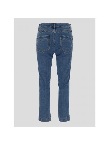 Skinny jeans mit taschen Sportmax blau